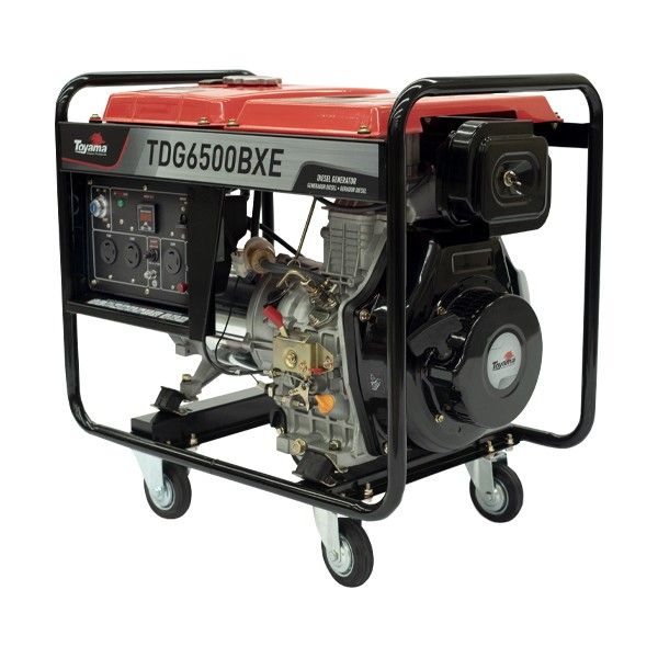 Gerador a Diesel Monofásico Toyama TDG6500BXE