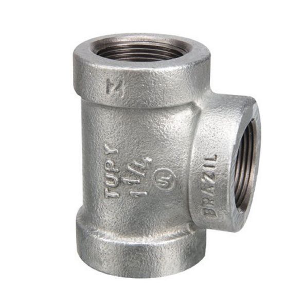 Tê Galvanizado NPT MI 300 1/2” Tupy                     