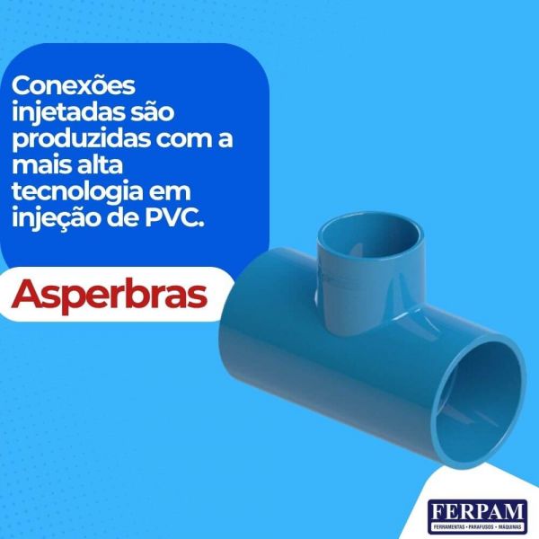 Te Redução Soldável Irriga DN 75x 50mm Asperbras