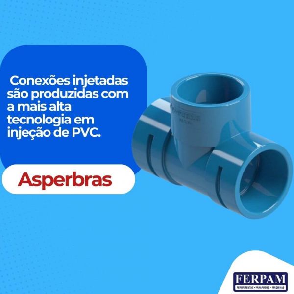 Te Soldável Irriga DN 75mm Asperbras