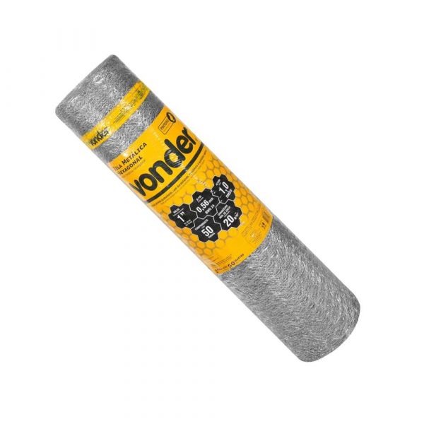 Tela Pinteiro Fio 24 Alt 1.0 x 50m Vonder