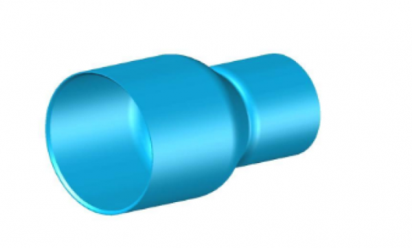 Redução Soldável Irrigação PN125 DN200x150  PTI Conexões