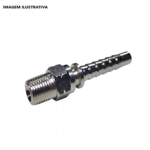 Terminal Fêmea Fixa 1/8 NPT-27 Metalquip