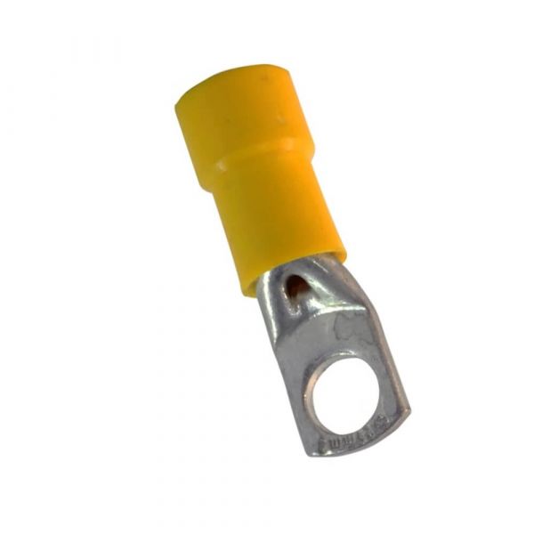 Terminal Pré-Isolado Amarelo 25mm Lukma