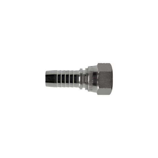 Terminal Prensado Reto Fêmea Giratória 3/4”-16 Metalquip