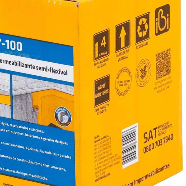 Sika Sikatop 100 Caixa 4Kg/L