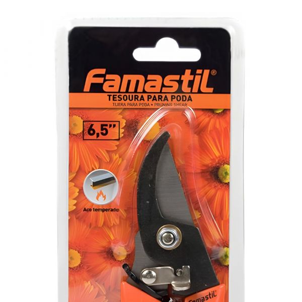 Tesoura Para Poda Famastil 6,5 Polegadas Foxlux
