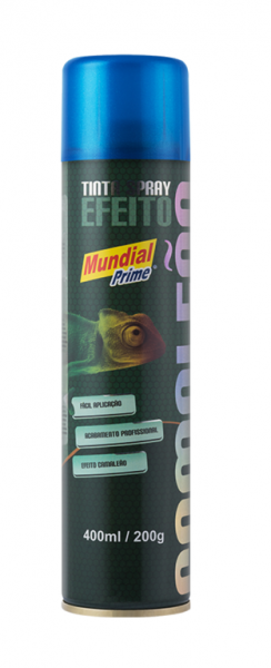 Tinta Spray Camaleão Azul 400ml Mundial Prime