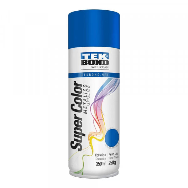 Tinta Spray Azul 350ml Tek Bond