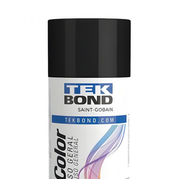 Tinta Spray Preto Alta Temperatura 350 Ml Tek Bond