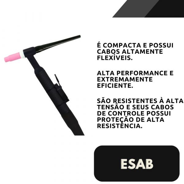 Tocha Tig TSB 3,5M 13mm ET200 Esab