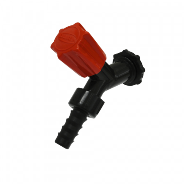 Torneira de Jardim Preta/Vermelha 3/4