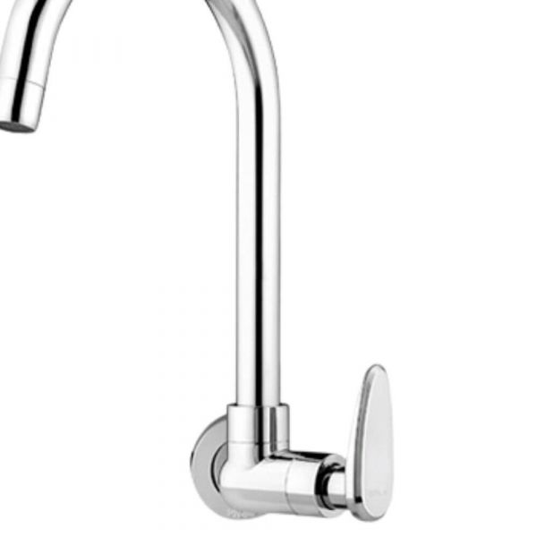 Torneira de Parede com Bica Móvel Cromado Allure para Cozinha Viqua