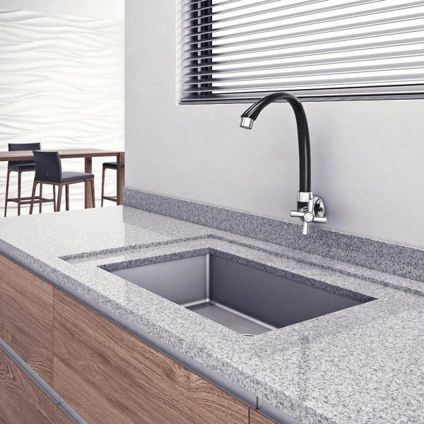 Torneira de Parede para Cozinha Alta Móvel Cross 1x2