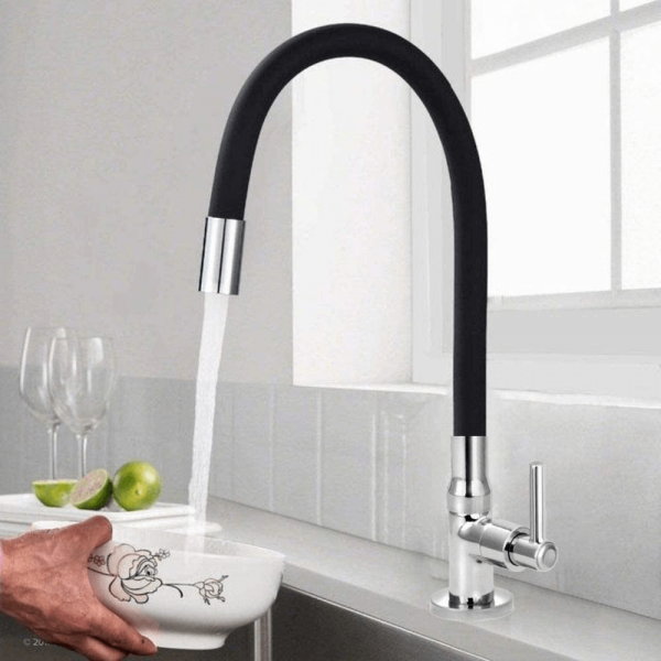 Torneira Giratória Cozinha para Parede Monreale 1/2