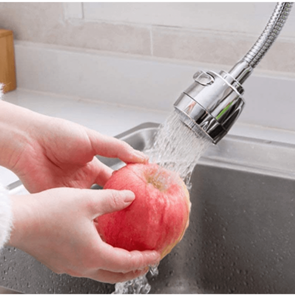 Torneira Gourmet Cozinha para Parede Giratória com Filtro ABS Pevilon