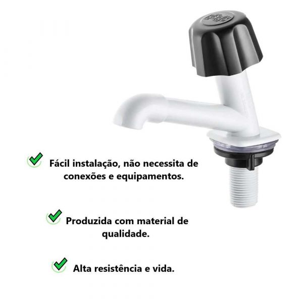 Torneira Lavatório 1/2