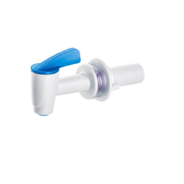 Torneira para Filtro Gelágua Branco e Azul Herc