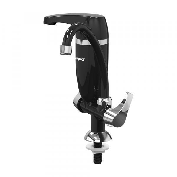 Torneira Preta Cromada Acquabios