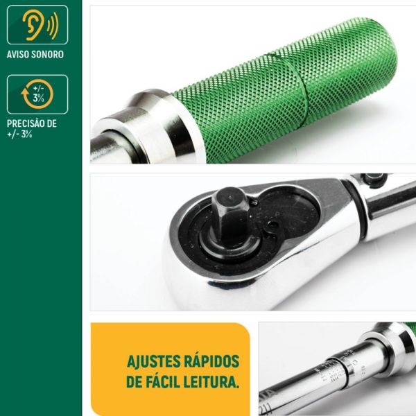 Torquímetro de Estalo 1/4