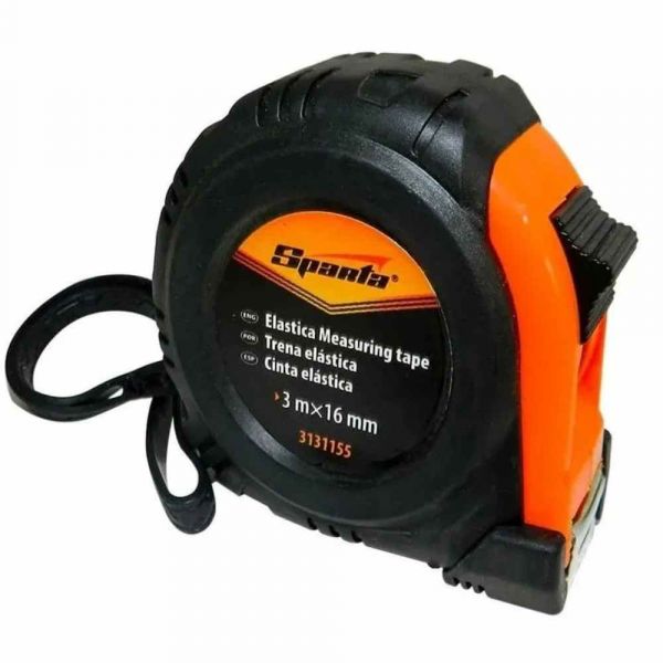 Trena Curta Elástica 3Mx16mm Emborrachada Sparta