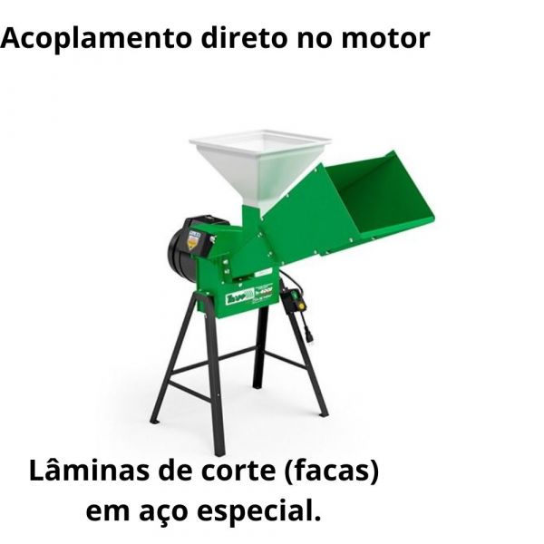 Triturador Forrageiro TRF-400F Monofásico 2CV NR-12 Trapp
