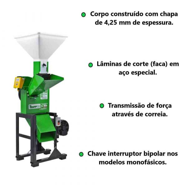 Triturador Júnior TRF 90F 2Cv Trapp