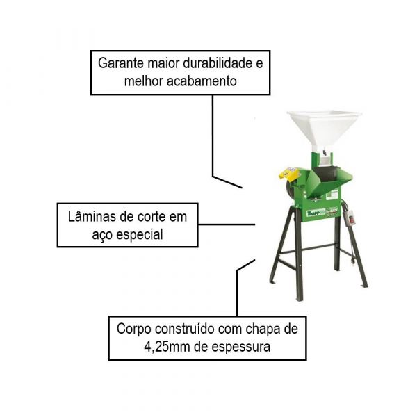 Triturador TRF-400F 2CV Trapp