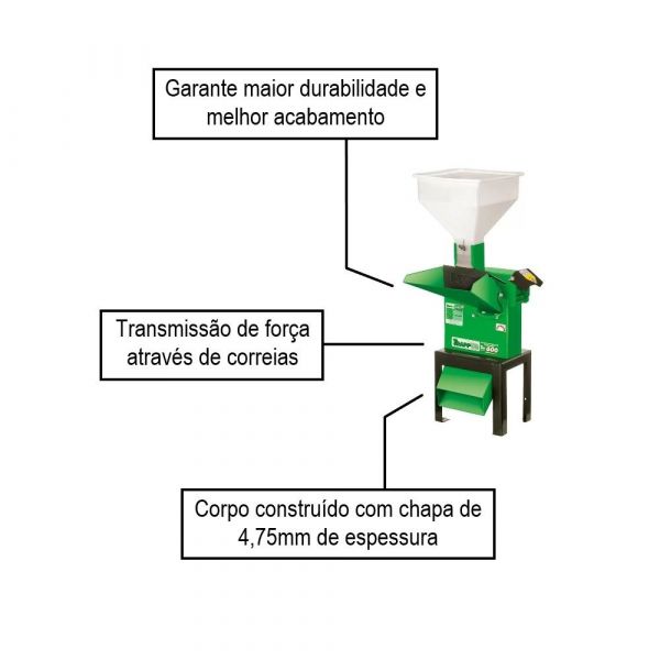 Triturador TRF-600 Sem Motor Trapp