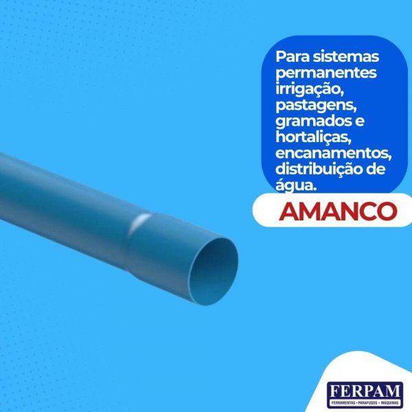 Tubo Agro PN80 Irrigação Dn100 Amanco