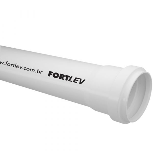 Tubo para Esgoto Serie Normal 6 Metros DN-100 Fortlev