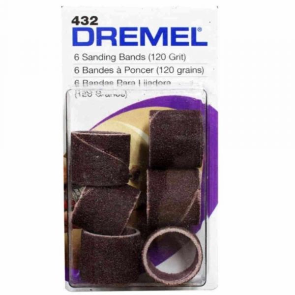 Conjunto Tubo de Lixa Gr60 Tr408 Dremel 2615000408