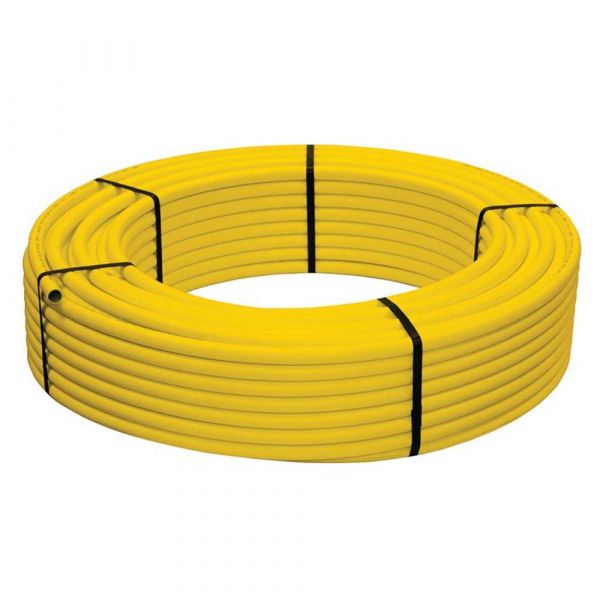 1 Metros de Tubo Gaspex UV 16x2mm Amarelo Emmeti