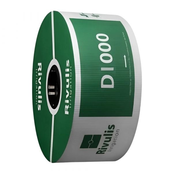 2.500 Metros Tubo Gotejador D1000 1,0 L/h 30cm Rivulis
