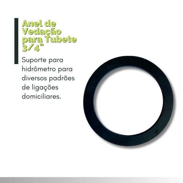 Anel de Vedação para Tubete 3/4