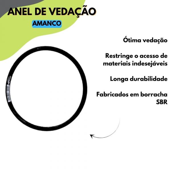 Anel De Vedação LF 50mm Amanco