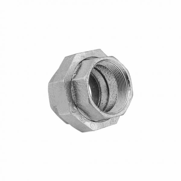 União Galvanizada Com Assento Cônico Em Bronze 3/4