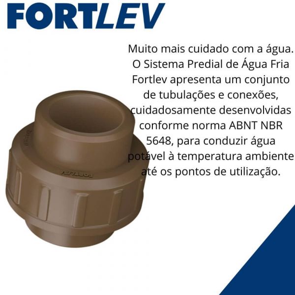União Soldável 25mm Fortlev