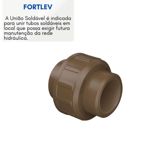 União Soldável 40mm Fortlev