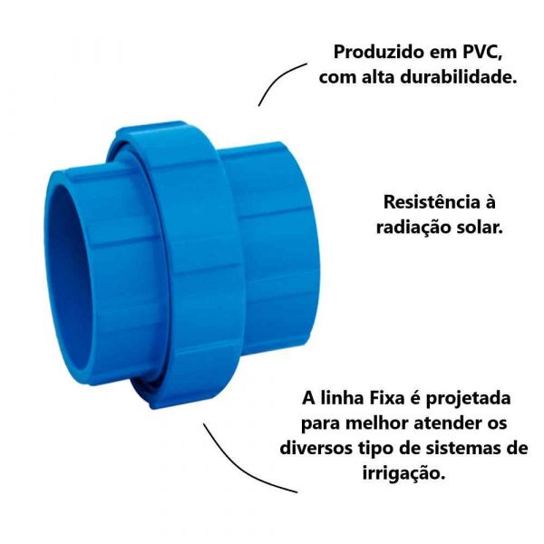 União Soldável 50mm Viqua