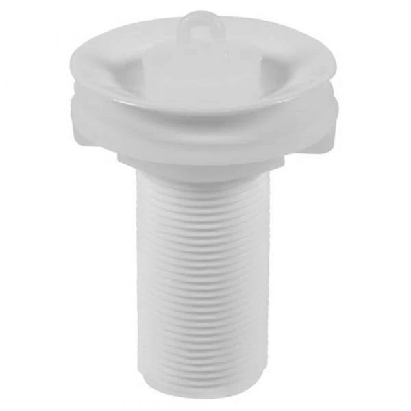 Válvula Branca para Lavatório sem Ladrão e sem Unho Astra