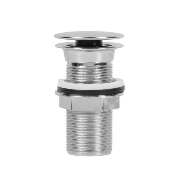 Válvula Click Cromada 1.1/4 Pol. com Tampa em Inox Astra