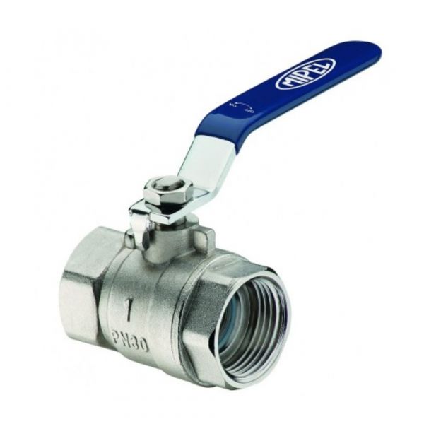 Válvula Esfera Monobloco 1.1/4” PN30 435 Psi Mipel