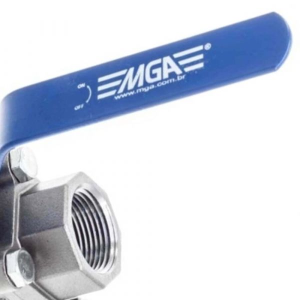 Válvula Esfera Monobloco 2” PP DN50 Mga