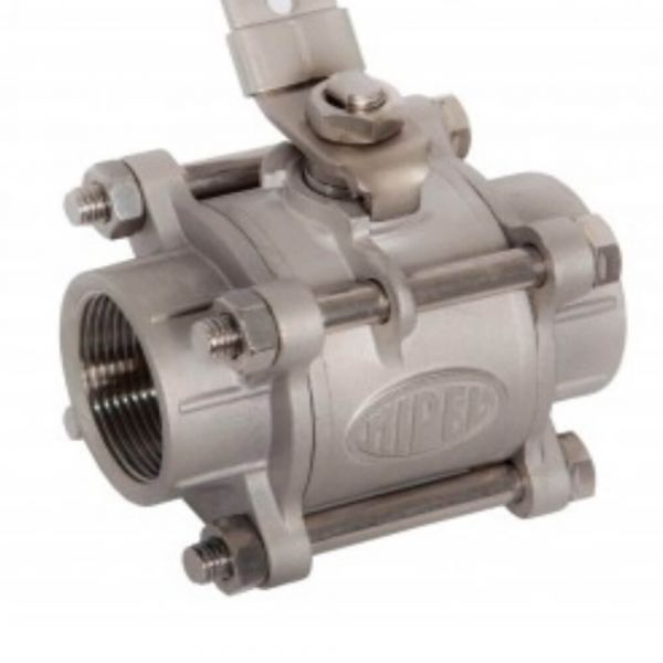 Válvula Esfera Tripartida 1000 Psi 3” Mipel