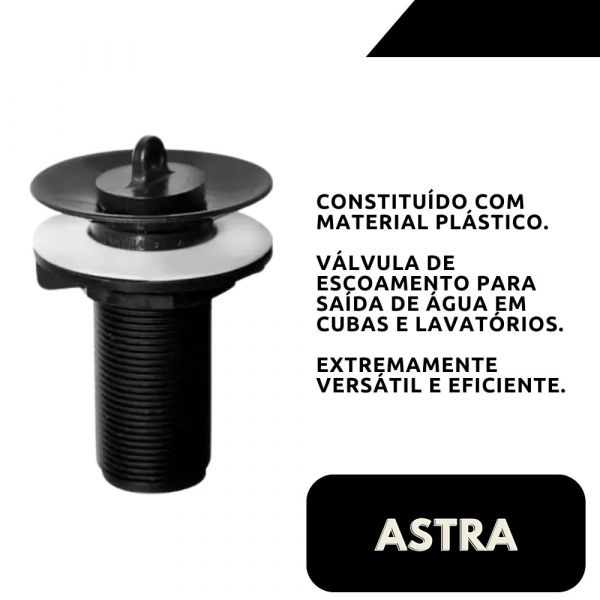 Válvula para Lavatório VL7/S Astra