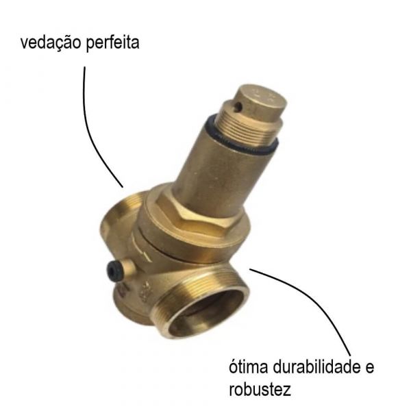 Válvula Redutora De Pressão 1.1/2” Emmeti
