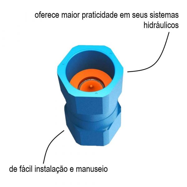 Válvula Retenção Universal Roscável Valeplast