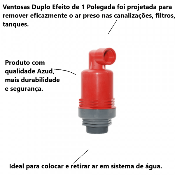 Válvula Ventosa Tripla Função 2