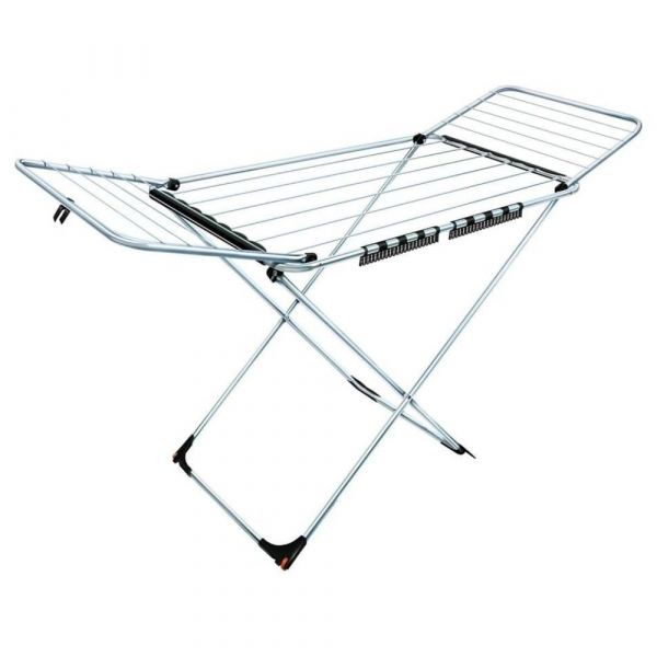 Varal De Chão Big Alumínio Com Abas 1,01X0,56 Secalux